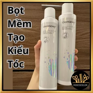 [Bán Buôn]  Bọt mềm giữ nếp tóc xoăn CHANGE WAY, Mousse mềm vuốt tóc PUREYES, gel mềm, xả khô tạo kiểu