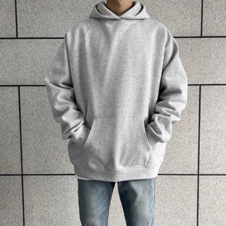 Áo Hoodie Basic Chất Nỉ Ngoại Cotton Dày Dặn Unisex