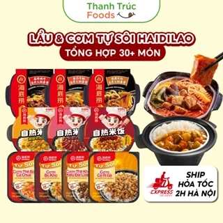 Lẩu Tự Sôi Cơm Tự Sôi Haidilao Chính Hãng Ăn Liền Tiện Lợi Thanh Trúc Foods