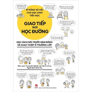 Sách - Kĩ năng xã hội cho học sinh tiểu học - Giao tiếp nơi học đường