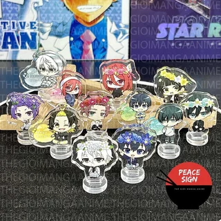 (3CM) Mô hình Standee BLUE LOCK ver VÒNG HOA - CHUẨN BỊ ĐI NGỦ mini chibi mica acrylic tượng anime