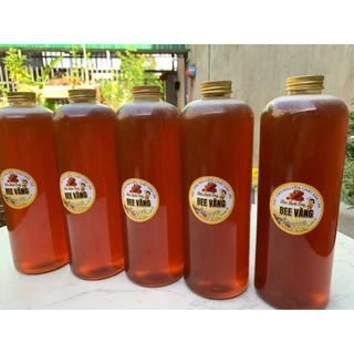 2 LÍT  = 4 CHAI 500ml = 2.8kg  Mật ong nguyên chất rừng Tây Nguyên - Loại ngon đặc biệt