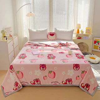 Chăn nỉ nhung tuyết IGUN BEDDING hoạ tiết hoạt hình disney size nhỏ