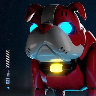 (Sỉ) Đồ Chơi Chó Robot Bulldog Điều Khiển Bằng Tiếng Vỗ Tay Cực Ngầu 2023