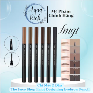 Chì Kẻ Mày 2 Đầu The Face Shop Designing Eyebrow Pencil