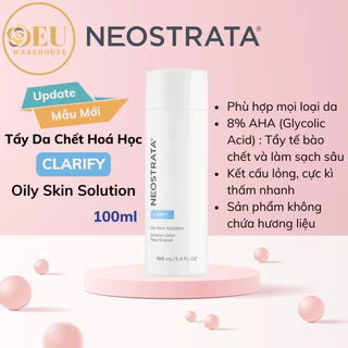 [Bán Buôn - Đủ Bill] Tẩy da chết hoá học NeoStrata Oily Skin Solution 8% AHA làm sạch sâu, giảm thâm, chống lão hóa