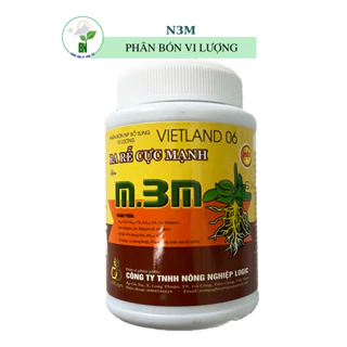 Phân bón lá kích rễ M3M lọ 100g, siêu ra rễ cho cây trồng lọ 100g