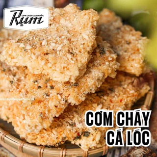 RỤM - CƠM CHÁY CHÀ BÔNG CÁ LÓC 475G (HỘP 3 MIẾNG)