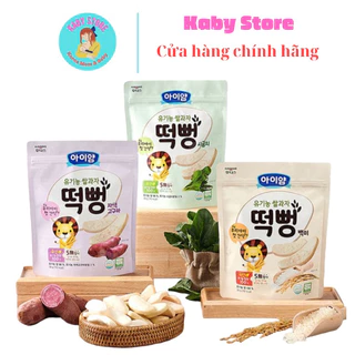 Bánh gạo ăn dặm hữu cơ ILDONG nội địa Hàn Quốc cho trẻ từ 6 tháng tuổi gói 30g