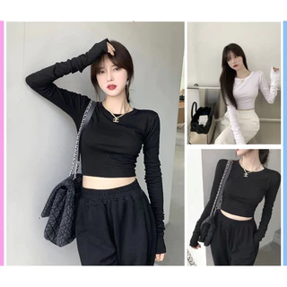 Áo Croptop Nữ , Áo Croptop Trơn