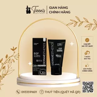 Kem chống nắng DBH EGF UV SHIELD SPF50+ PA +++ 60ml Tieen's Cosmetic