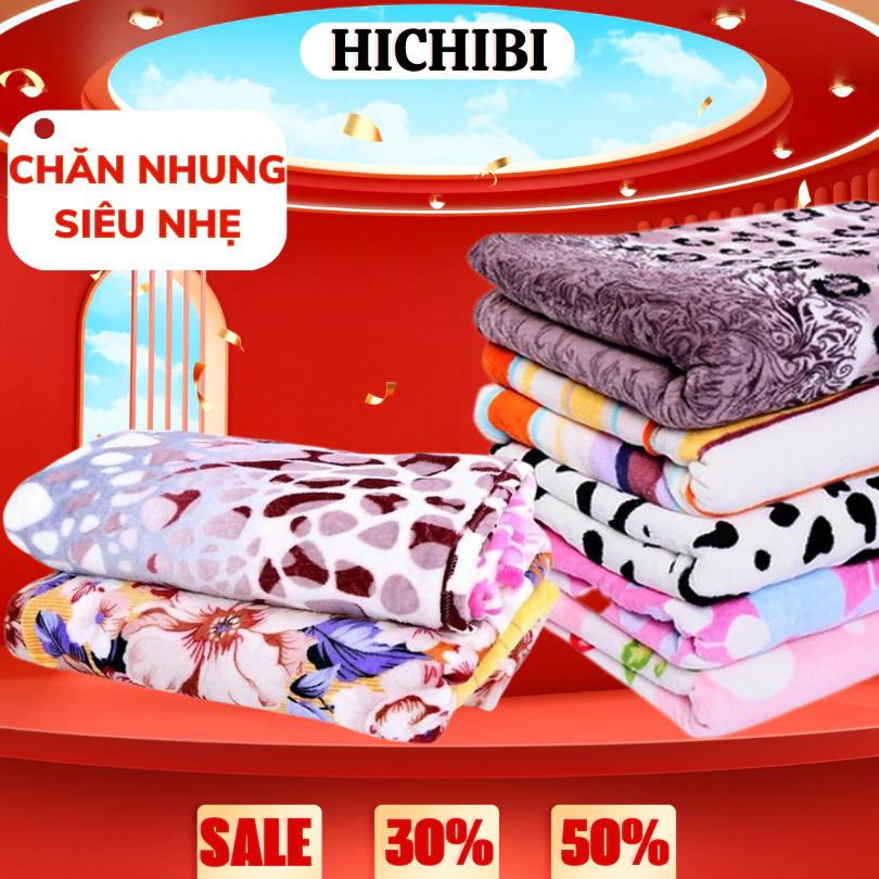 Chăn mền lông tuyết cotton 1.6x2m mềm mịn ấp áp gọn nhẹ cao cấp- NHẮN CHỌN MẪU [ NHẬP TẠI XƯỞNG]