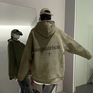 Áo hoodie dáng rộng TEEZIN, áo hoodie unisex nam nữ -TZ07