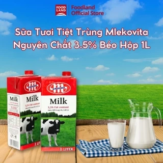 Sữa tươi nguyên kem tiệt trùng độ béo 3.5 nhập khẩu, Le Saint Polois Pháp / Mlekovita Balan - Foodland