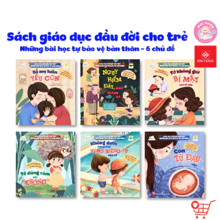 Sách - Giáo dục đầu đời cho trẻ - Những bài học tự bảo vệ bản thân - Truyện cho bé 3 - 9 tuổi - Đinh Tị Books