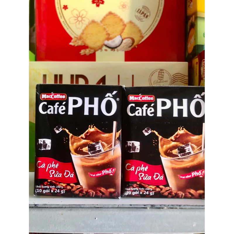 Cafe Phố - cà phê sữa đá hòa tan ( 10 gói * 24g)