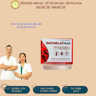 Sachelatmax Bổ Sung Sắt Hữu Cơ