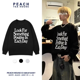 Áo Sweater Nam Nữ Form Rộng Nỉ Bông Cotton Unisex, Áo Khoác Hoodie Oversize Basic Trend Thu Đông 2023 - LookFor