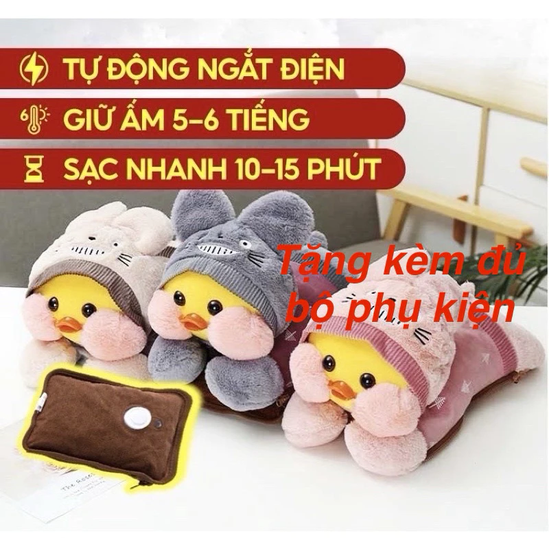 Túi sưởi ấm hình thú, túi chườm điện , túi sưởi siêu xinh (hàng sẵn/ảnh thật)