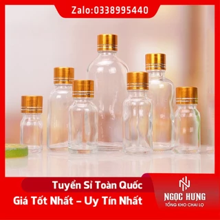 Lọ Đựng Tinh Dầu Thủy Tinh Nắp Vặn Nhỏ Giọt 50ML/100ML Dùng Chiết Xuất Tinh Dầu, Mỹ Phẩm, Dược Phẩm, Nước Hoa Tiện Lợi