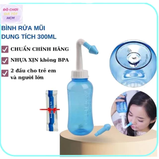 Bình rửa mũi - Bình Vệ Sinh Mũi Cho Bé và Người Lớn Ngăn Ngừa Viêm Xoang Dụng Cụ Rửa Mũi An Toàn