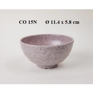 Chén cơm nhựa Melamine nhám môn-CO15N