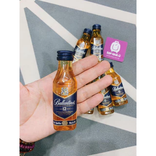 CHAI MINI BALLANTINES 12 quà tặng - trang trí