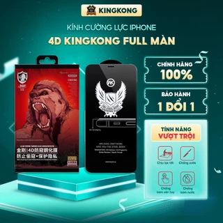 Kính cường lực iphone chống nhìn trộm Full Màn,4D King Kong, 6plus/7/8plus/x/xs/xs max/11/12 pro/11 promax /ip12 promax