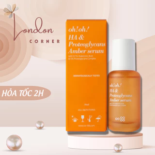 [HÀNG CTY]Tinh Chất Dưỡng Ẩm Chuyên Sâu, Phục Hồi & Trẻ Hóa Da oh!oh! HA & Proteoglycans Amber Serum - LONDON CORNER