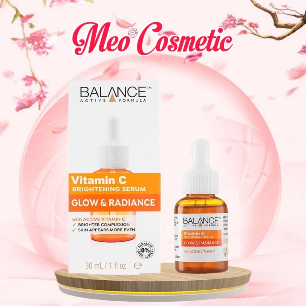 Serum Vitamin C Giảm Thâm Sáng Da Brightening Serum BALANCE ACTIVE FORMULA 30ml