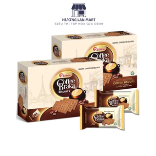 Bánh Quy Vị Cà Phê Hãng Libra Coffee Braka  Hộp 360g ( 15g x 24 Gói )