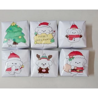 Squishy giấy chủ đề giáng sinh noel dễ thương chậm tăng