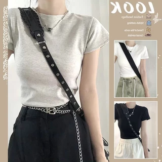 Áo croptop babytee sẵn pass new