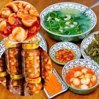 Cà pháo chua ngọt Thanh Tú giòn ngon 500gr - Đặc sản Huế (ăn chay được)