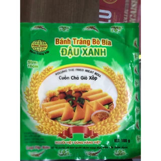 Bánh tráng Đậu Xanh (Bò Bía)