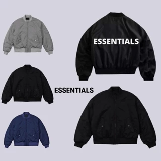 Áo Bomber ESSENTIALS 3 lớp Nam Nữ , Áo khoác bomber ESSENTIALS Jacket Siêu Ấm Bico Studio