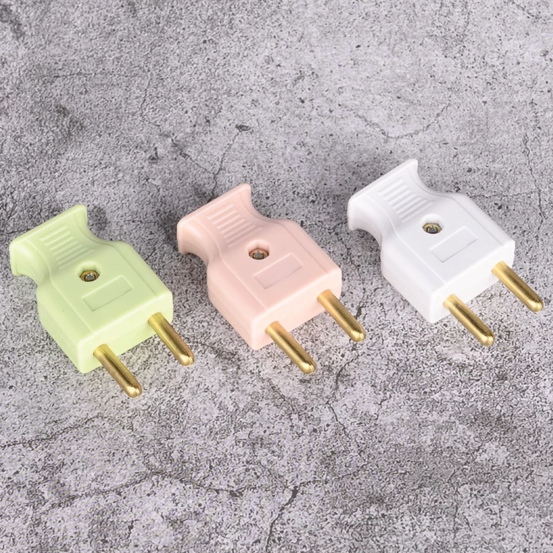 [S189] Phích cắm đực , phích cắm điện dương chân đồng loại chống bể vỡ chân EU hoặc US