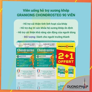 Viên uống Hỗ trợ xương khớp Granios Chondrosteo 90 viên