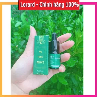 Serum mụn Dr.Skin acnes 5ml đánh bay mụn hết thâm làm mịn da hiệu quả trong 7 ngày sử dụng [Lorard Cam Kết Chính Hãng]