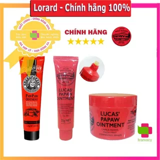 Kem đu đủ đa năng bôi ngoài da Lucas Papaw Ointment/ Grandpawpaw, Úc (25g/75g) giúp mờ sẹo, chàm, nẻ cho mọi lứa tuổi