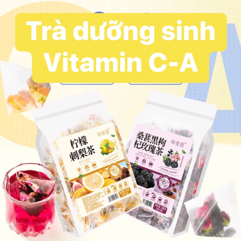 Gói Trà Dưỡng Sinh Vitamin C-A Sáng Tối (ORDER 15-20N)