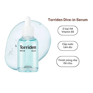 Serum siêu cấp nước phục hồi da Torriden Dive-in serum