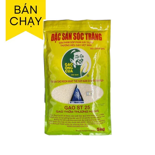 Com bo 2 túi gạo Ông Cua chính hãng - tìm đại lý muốn bán hàng chính hãng.