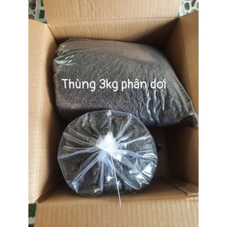 💥 Thùng 3kg Phân Dơi Nguyên Chất