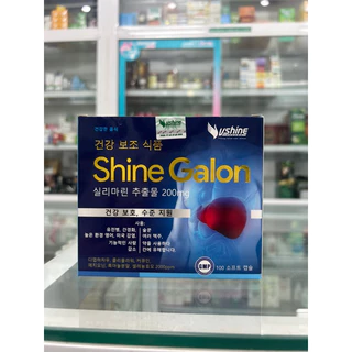 Viên bổ gan shine galon hộp 100 viên hỗ trợ giải độc gan