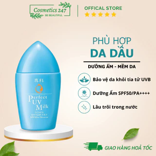 Kem chống nắng Senka Perfect UV Milk 40ML