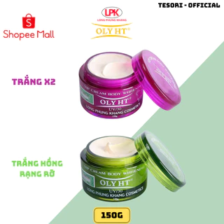 Kem Body Dưỡng Trắng Da Toàn Thân Chống Nắng VIP Nhau Thai Cừu OLY HT Chính Hãng 150G