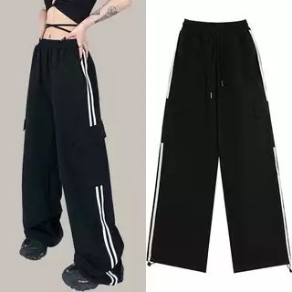 Quần Box Pant Túi Hộp 2 Vạch Line Dáng Rộng Unisex Nam & Nữ