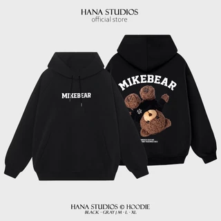 Áo Hoodie Nam Nữ Form Mũ Rộng Nỉ Bông Cotton Unisex, Áo Khoác Hana Basic Tee Oversize Trend Thu Đông 2023 - Mikebear