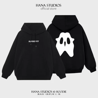 Áo Hoodie Nam Nữ Form Mũ Rộng Nỉ Bông Cotton Unisex, Áo Khoác Hana Basic Tee Oversize Trend Thu Đông 2023 - Burberry